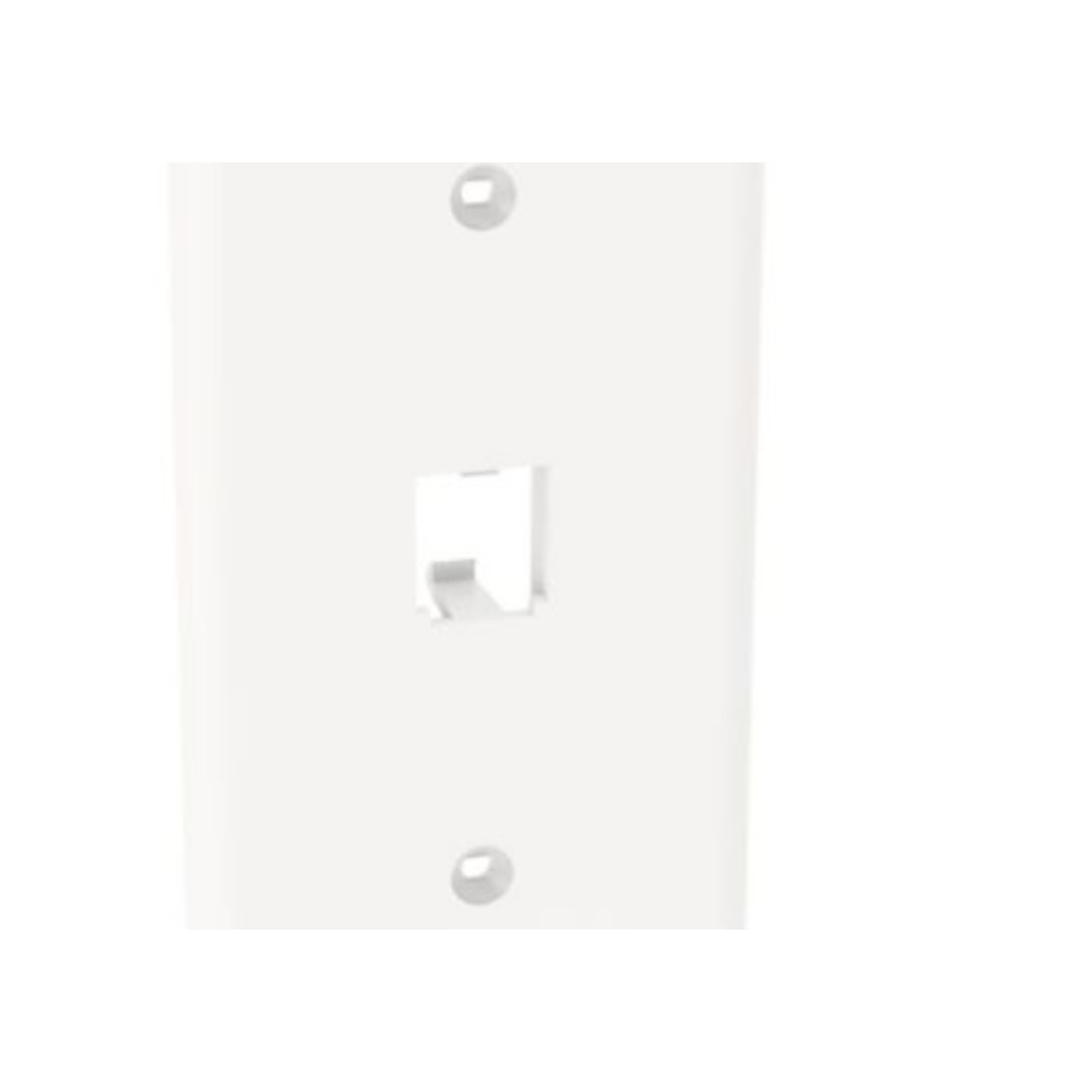 Panduit CFP1WH Placa Frontal Clásica Mini-Com 1 Puerto Color Blanco 2