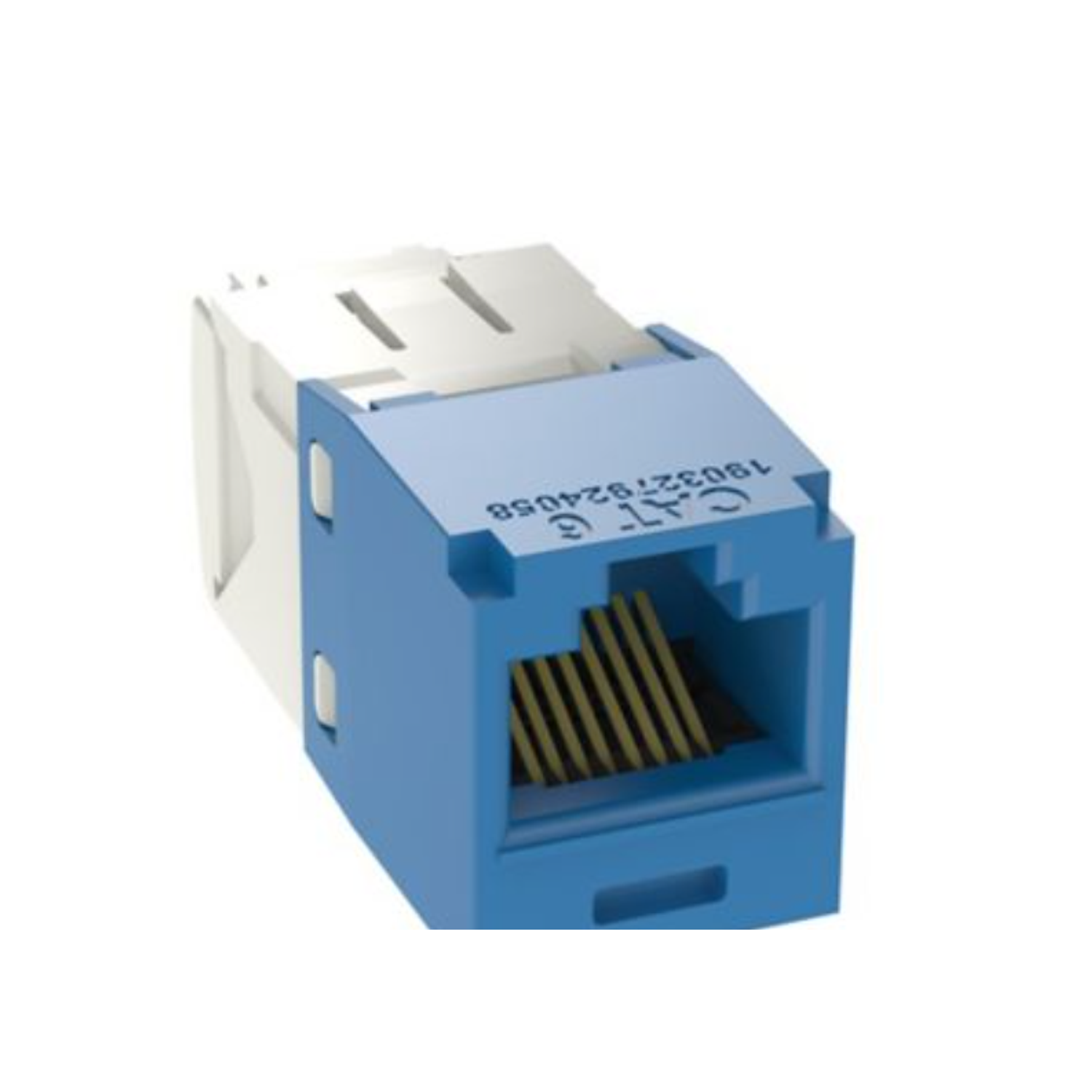 Panduit Módulo de Ficha con Terminación TG Mini-Com UTP RJ45 Categoría 6, Azul 1