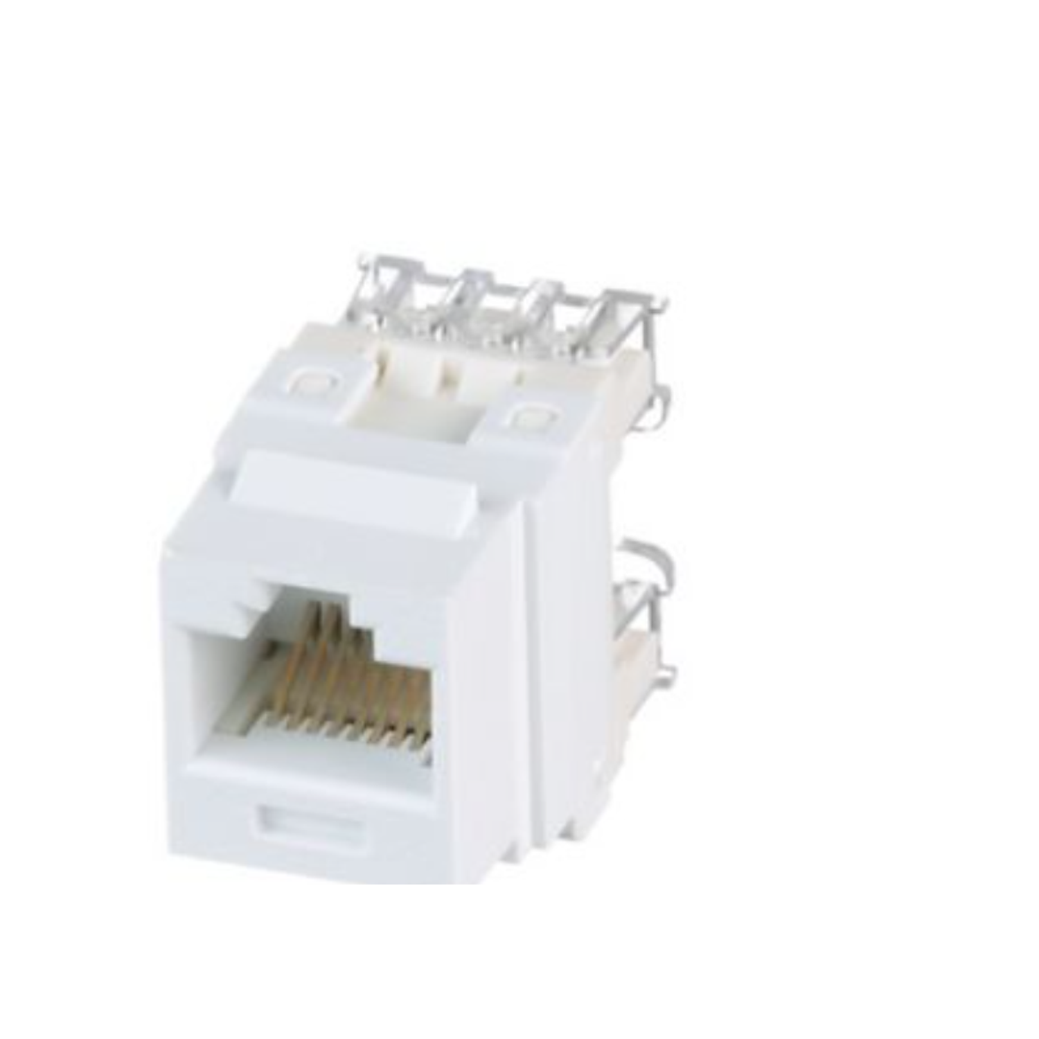 Panduit Módulo de Ficha Keystone Tipo Punchdown, Categoría 6, RJ45 UTP, Blanco 2