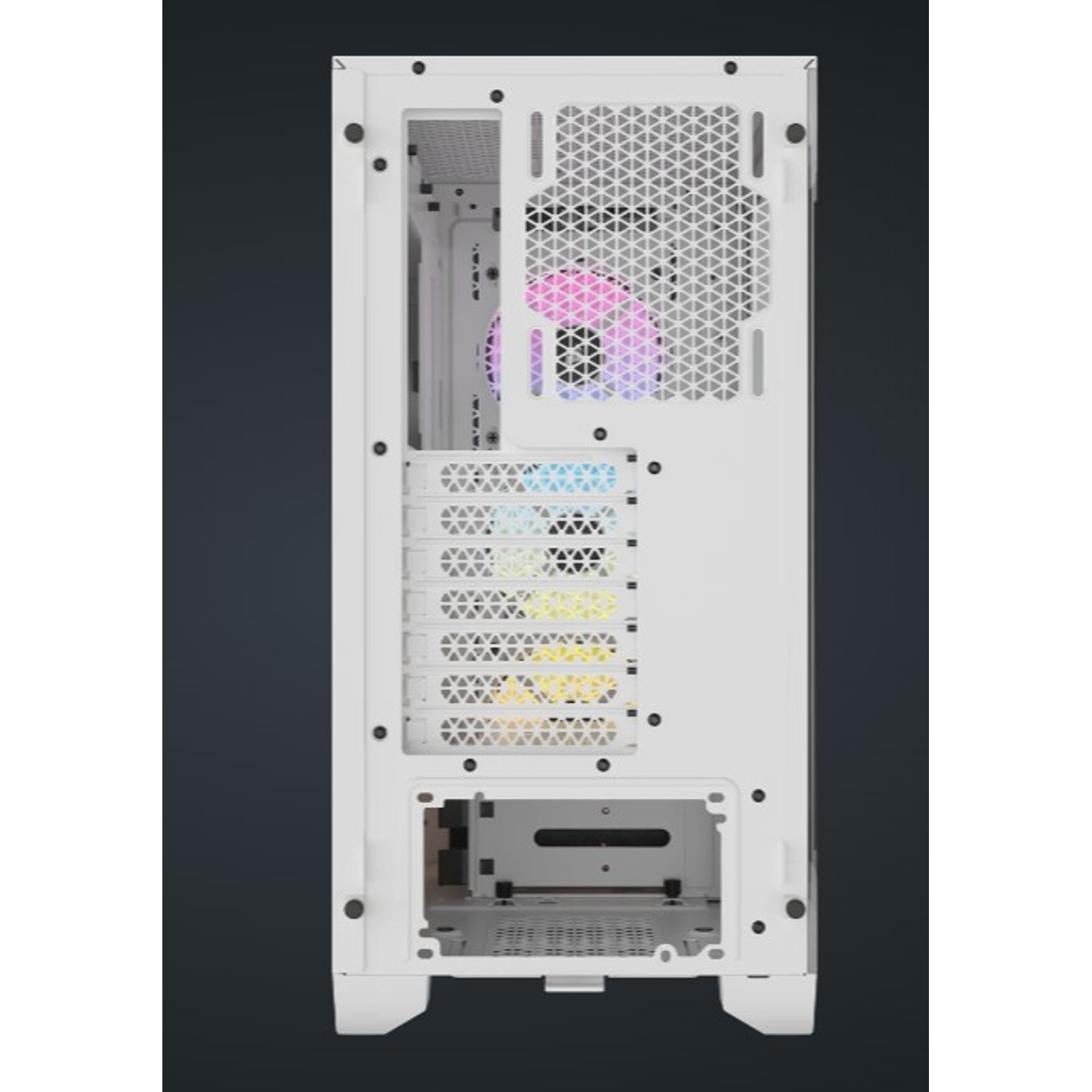 Corsair 3000D, RGB, Airflow, ATX, Vidrio Templado, 3x Ventiladores ARGB, Blanco 11