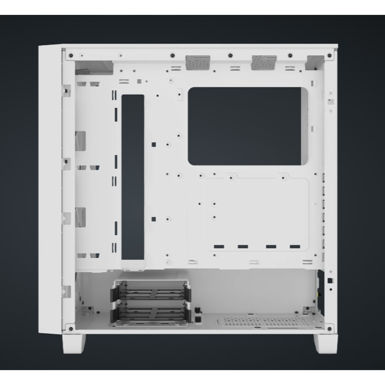 Corsair 3000D, RGB, Airflow, ATX, Vidrio Templado, 3x Ventiladores ARGB, Blanco 12