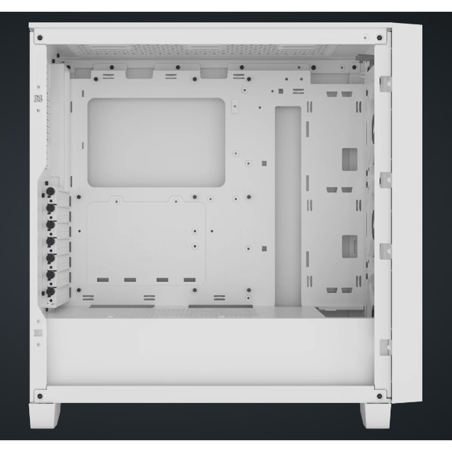 Corsair 3000D, RGB, Airflow, ATX, Vidrio Templado, 3x Ventiladores ARGB, Blanco 13