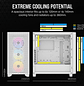 Corsair 3000D, RGB, Airflow, ATX, Vidrio Templado, 3x Ventiladores ARGB, Blanco - Miniatura 18