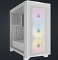 Corsair 3000D, RGB, Airflow, ATX, Vidrio Templado, 3x Ventiladores ARGB, Blanco - Miniatura 3
