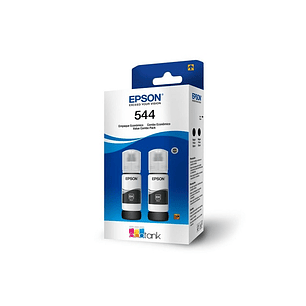 Epson T544120 Pack De 2 Botellas De Tinta Negra 65 ml c/u