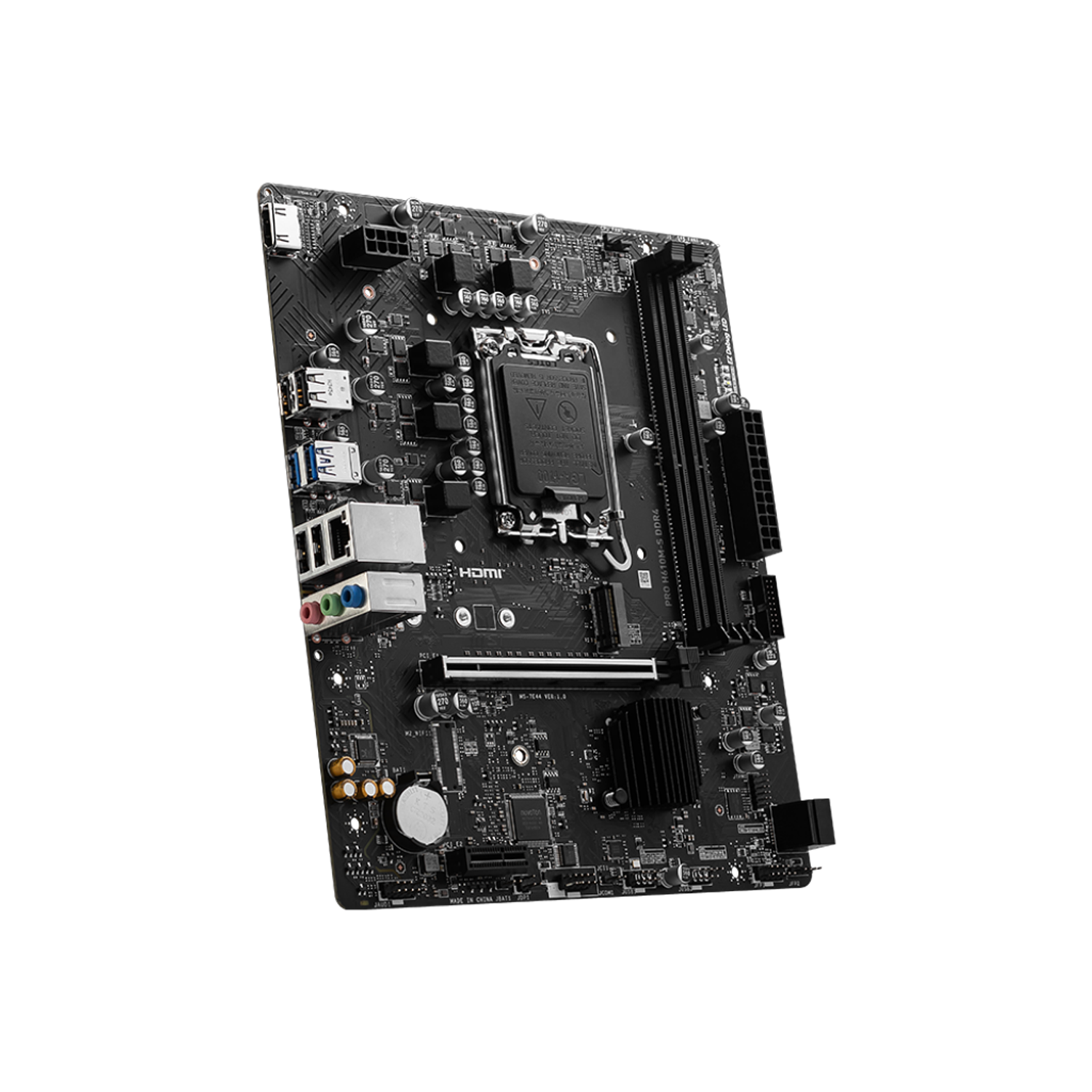 MSI PRO-H610M-S Placa madre DDR4, Socket LGA 1700, PCIe 4.0, Micro ATX 4