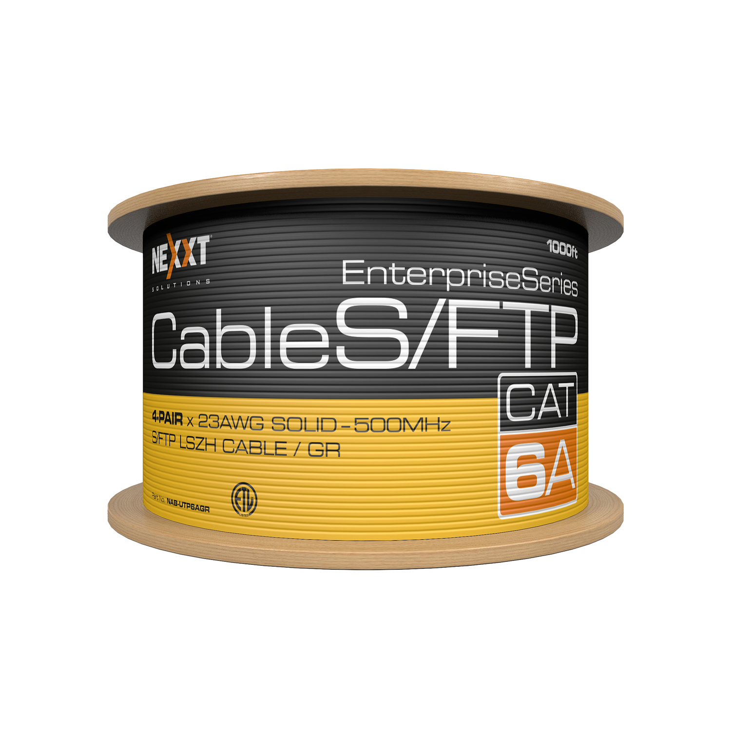 Nexxt Enterprise, Cable En Bobina, Categoría 6A, S, FTP, Revestimiento Tipo LSZH 1