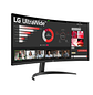 LG 34WR50QC-B UltraWide Quad Monitor de 34