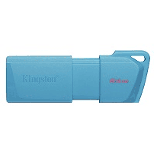 Kingston DataTraveler, Exodia M, 64GB,USB 3.2, Color Turquesa