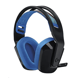Logitech G535 Lightspeed Audífonos Gamer Dongle USB, PC/PS5, Color Negro con Azul