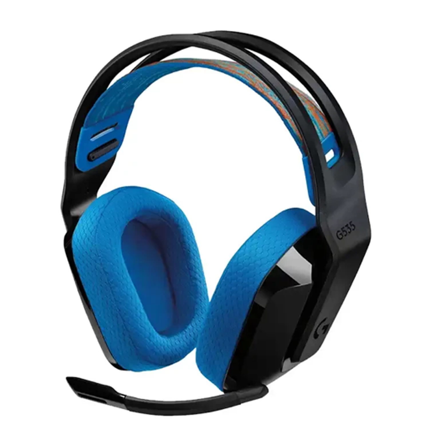 Logitech G535 Lightspeed Audífonos Gamer Dongle USB, PC/PS5, Color Negro con Azul 1