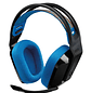 Logitech G535 Lightspeed Audífonos Gamer Dongle USB, PC/PS5, Color Negro con Azul - Miniatura 1