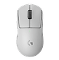 Logitech Pro X Superlight 2 Mouse Gamer Sensor Hero, 25.600dpi, Lightspeed, Color Blanco - Miniatura 1