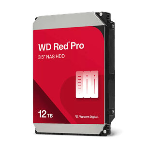 Western Digital Red Pro NAS WD121KFBX Disco Duro 12 TB 3.5