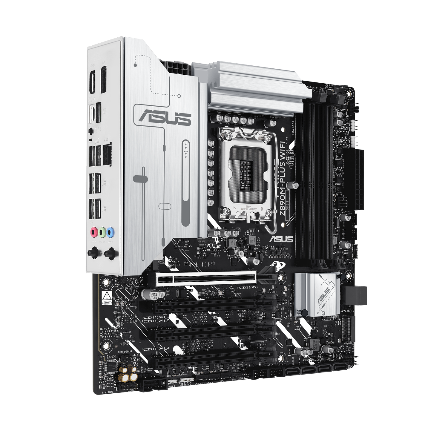 ASUS PRIME Z890M-PLUS WIFI Placa Madre mATX, Socket LGA1851, DDR58666+ MT/s, M.2 2