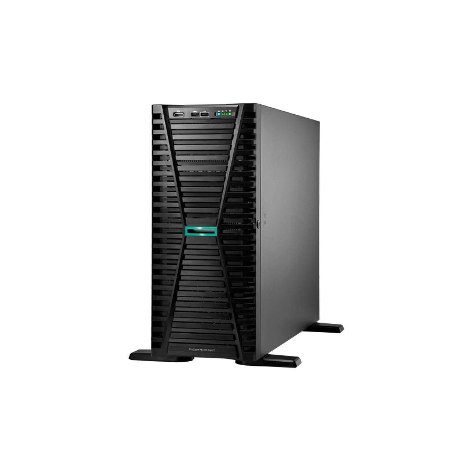 HPE ProLiant ML110 Gen11, Servidor 3408U, 1.8 GHz 8 Núcleos 1P 16 GB‑R VROC 4 LFF 4 TB, Fuente Redundante de 500 W 1