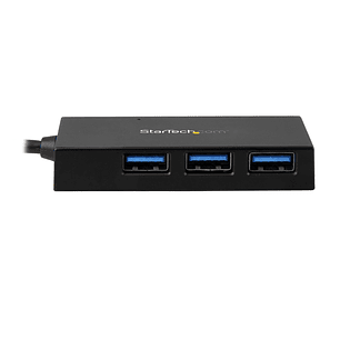 StarTech.com Hub USB 3.0 de 4 Puertos, USB-C a 1x USB-C y 3x USB-A