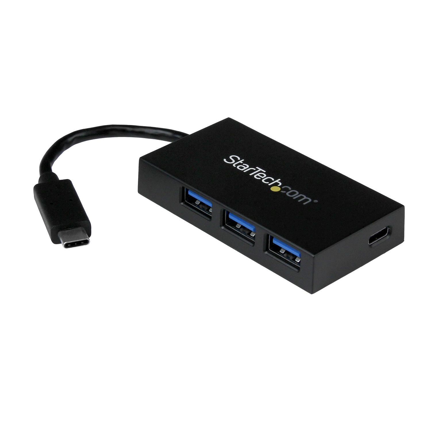 StarTech.com Hub USB 3.0 de 4 Puertos, USB-C a 1x USB-C y 3x USB-A 1