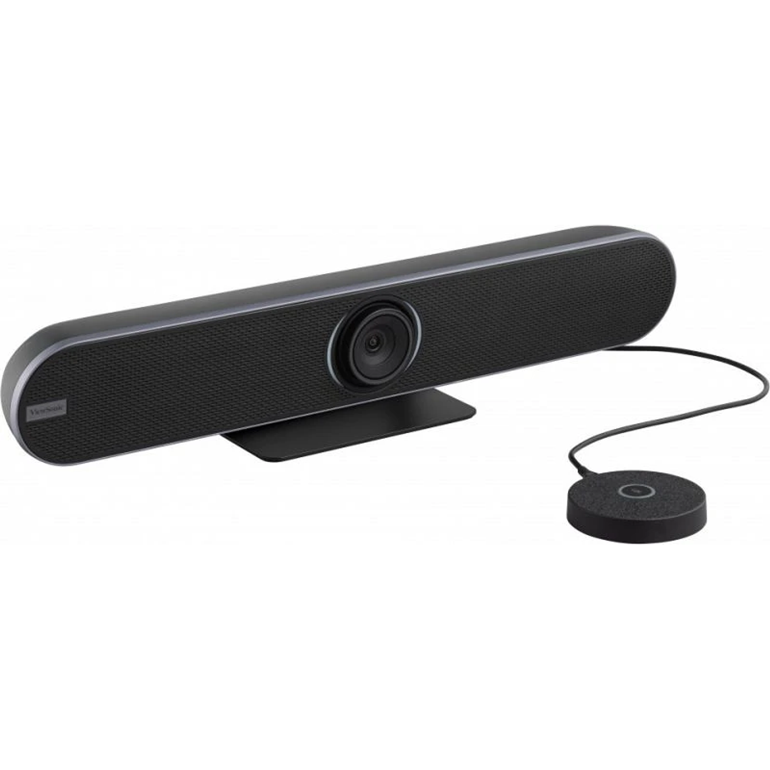 ViewSonic VB-CAM-201 Cámara de Conferencias Todo en Uno, Certificada en Zoom Rooms, 4K UHD, 121° Ángulo de Visión, Auto-Framing, Micrófono Dual y Parlantes 4