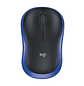 Logitech M185 Wireless Mouse, 1000dpi, 3 Botones, Receptor USB, Color Azul - Miniatura 1
