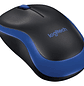 Logitech M185 Wireless Mouse, 1000dpi, 3 Botones, Receptor USB, Color Azul - Miniatura 2