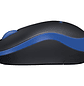 Logitech M185 Wireless Mouse, 1000dpi, 3 Botones, Receptor USB, Color Azul - Miniatura 4