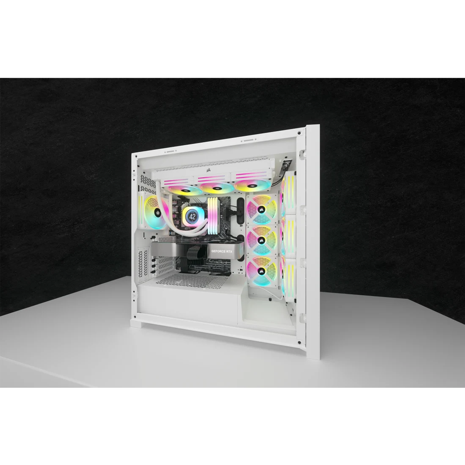 Corsair CW-9061012-WW Módulo LCD iCUE Link Corsair Pantalla Integrada Para Refrigeración Líquida, Blanco 6