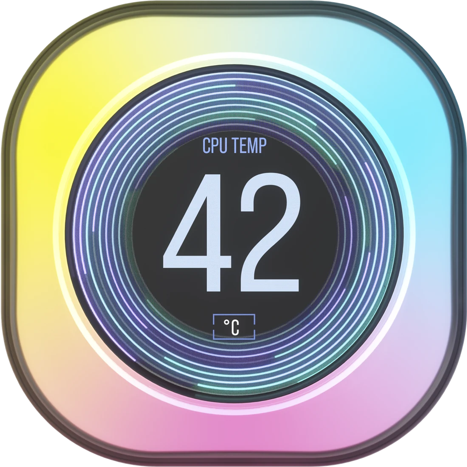 Corsair CW-9061012-WW Módulo LCD iCUE Link Corsair Pantalla Integrada Para Refrigeración Líquida, Blanco 1