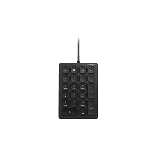 Kensington K79820WW Teclado Numérico, Alámbrico USB, 21 Teclas, Color Negro