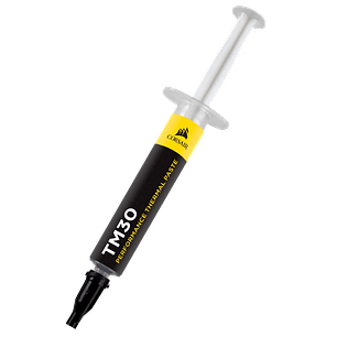 Corsair TM30, Pasta Térmica,Rendimiento, 3 Gramos, Óxido De Zinc, Baja Viscosidad