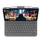 Logitech Slim Folio, para iPad 10ª Generación, Funda con Teclado Inglés, Oxford Grey - thumbnail 2