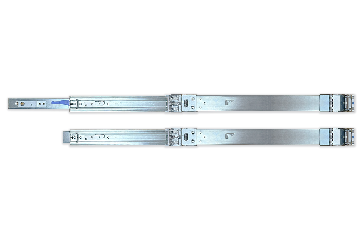 QNAP RAIL-B02 Kit de Rieles para Servidores en Rack, Ajustab