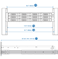 QNAP RAIL-B02 Kit de Rieles para Servidores en Rack, Ajustable - Miniatura 2