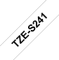 Brother TZES241 Cinta Adhesiva, Negro sobre Blanco, 18 mm x 8 m, Alta Durabilidad - Miniatura 3