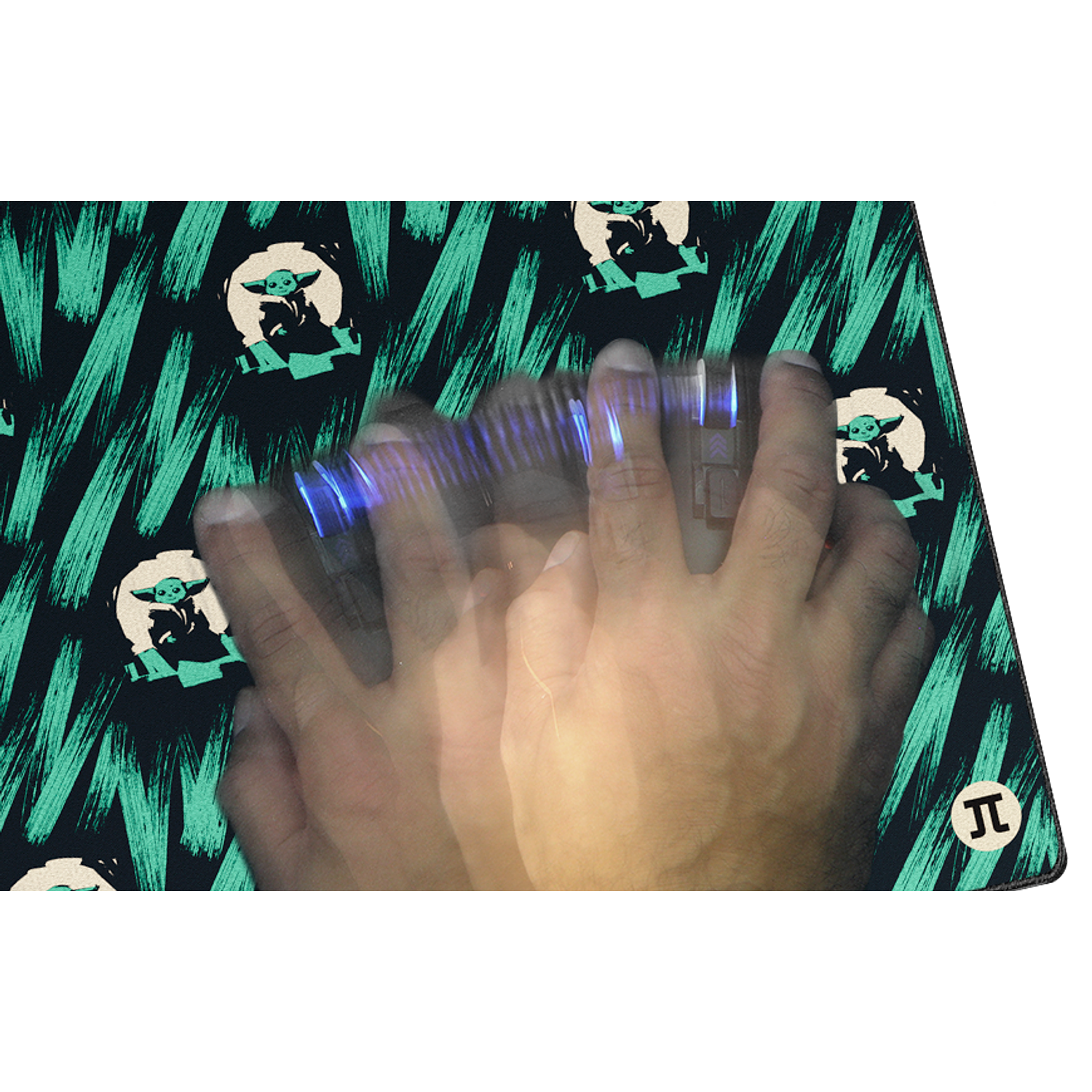 Primus Gaming PMP-S15GR-XXL Arena Grogu Mouse Pad XXL, Superficie de Microfibra Antideslizante, 90 x 42 cm 4