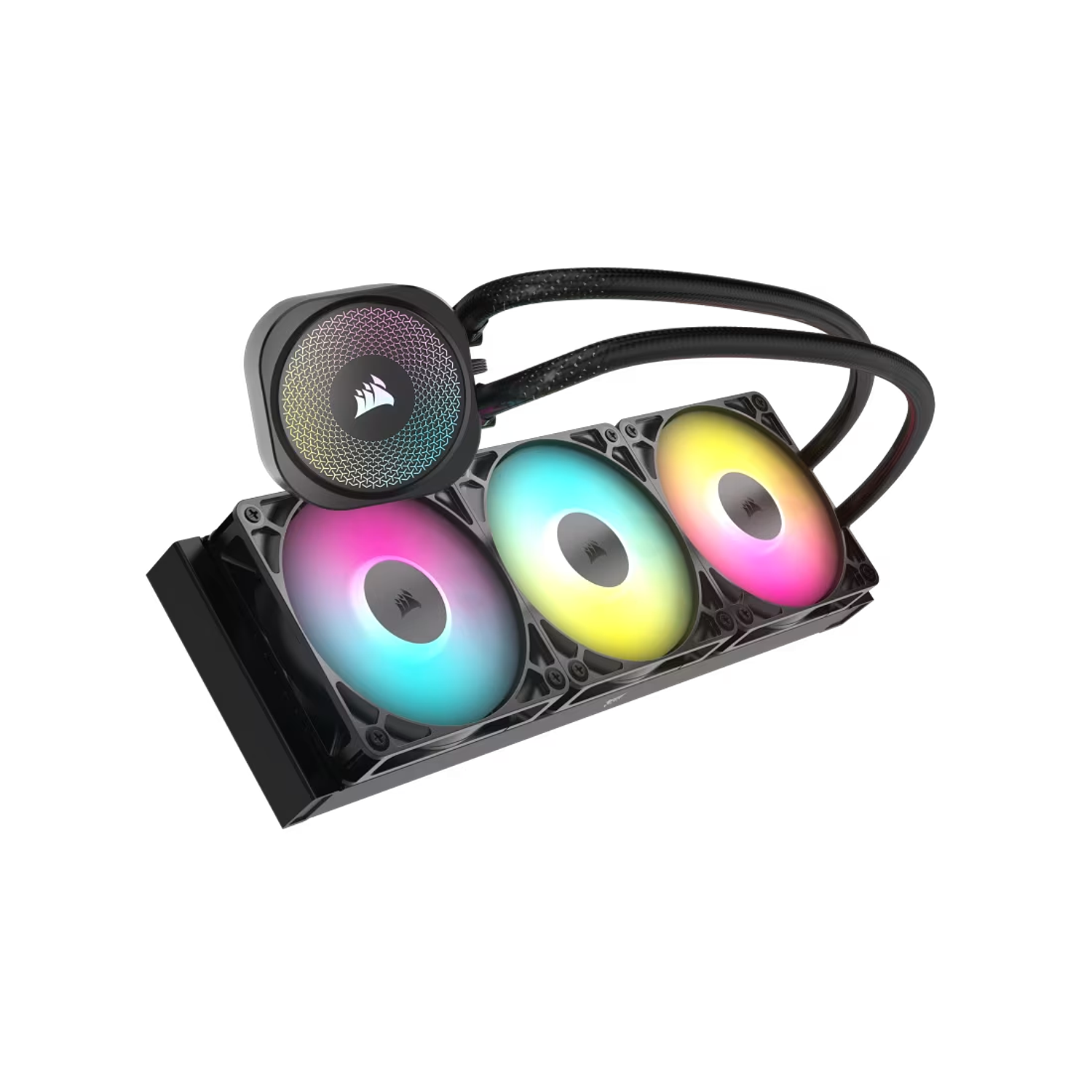 Corsair Nautilus 360 RS ARGB, Refrigeración Líquida, 360mm, Compatible con Intel, AMD, PWM 2