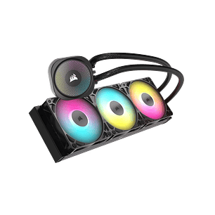 Corsair Nautilus 360 RS ARGB, Refrigeración Líquida, 360mm, Compatible con Intel, AMD, PWM