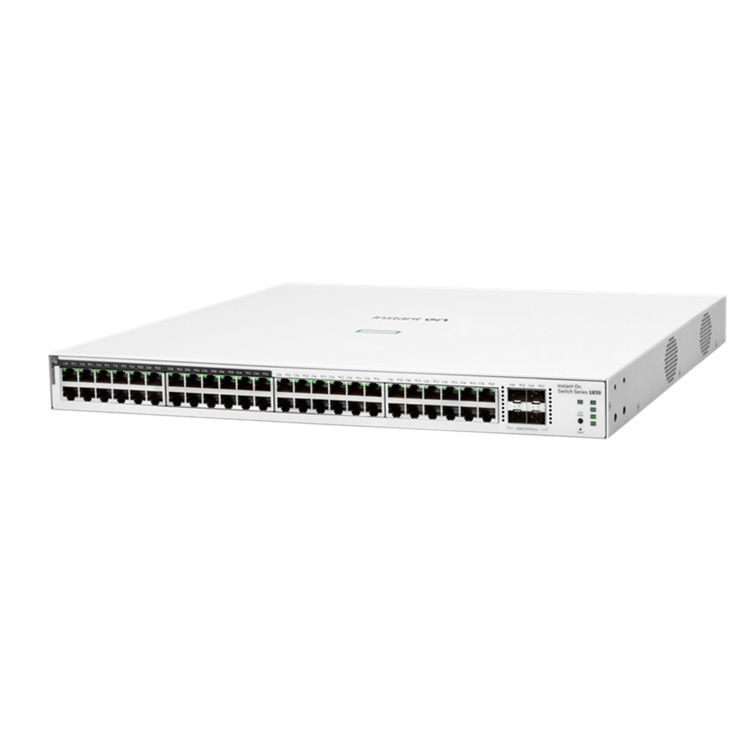 HPE JL815A Aruba Instant On 1830 Switch, 48 Puertos Gigabit, PoE+ (370W), 4 Puertos SFP, Gestión Web 2