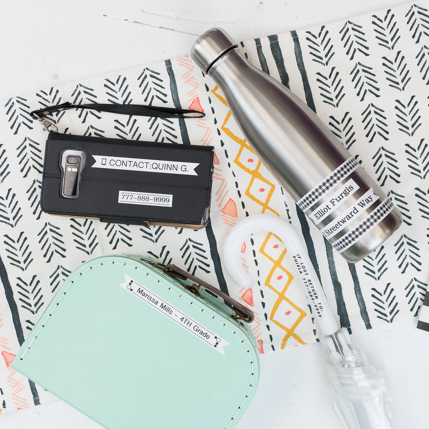 Brother P-touch PT-H110, Rotuladora Portátil Térmica, 12mm, Pantalla LCD 2