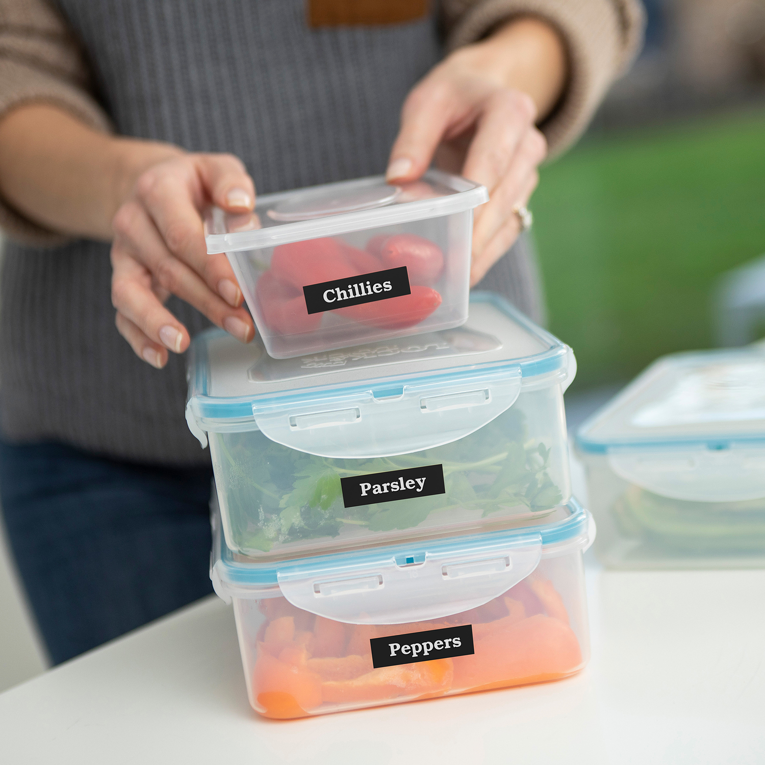 Brother P-touch PT-H110, Rotuladora Portátil Térmica, 12mm, Pantalla LCD 4