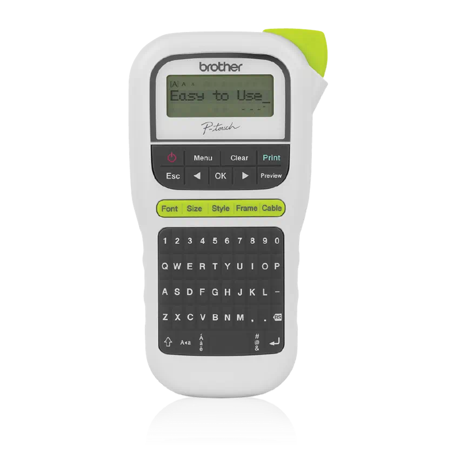 Brother P-touch PT-H110, Rotuladora Portátil Térmica, 12mm, Pantalla LCD 1