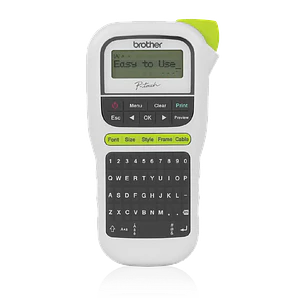 Brother P-touch PT-H110, Rotuladora Portátil Térmica, 12mm, Pantalla LCD