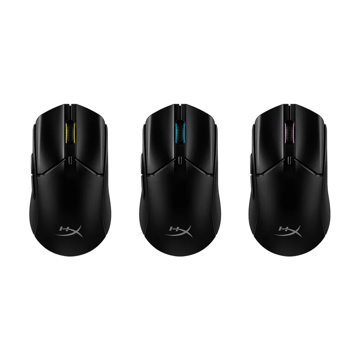 HyperX Pulsefire Haste 2 Wireless, Mouse Inalámbrico y Cableado, 6 Botones, 2.4 GHz, Bluetooth 5.0, USB, Color Negro 7