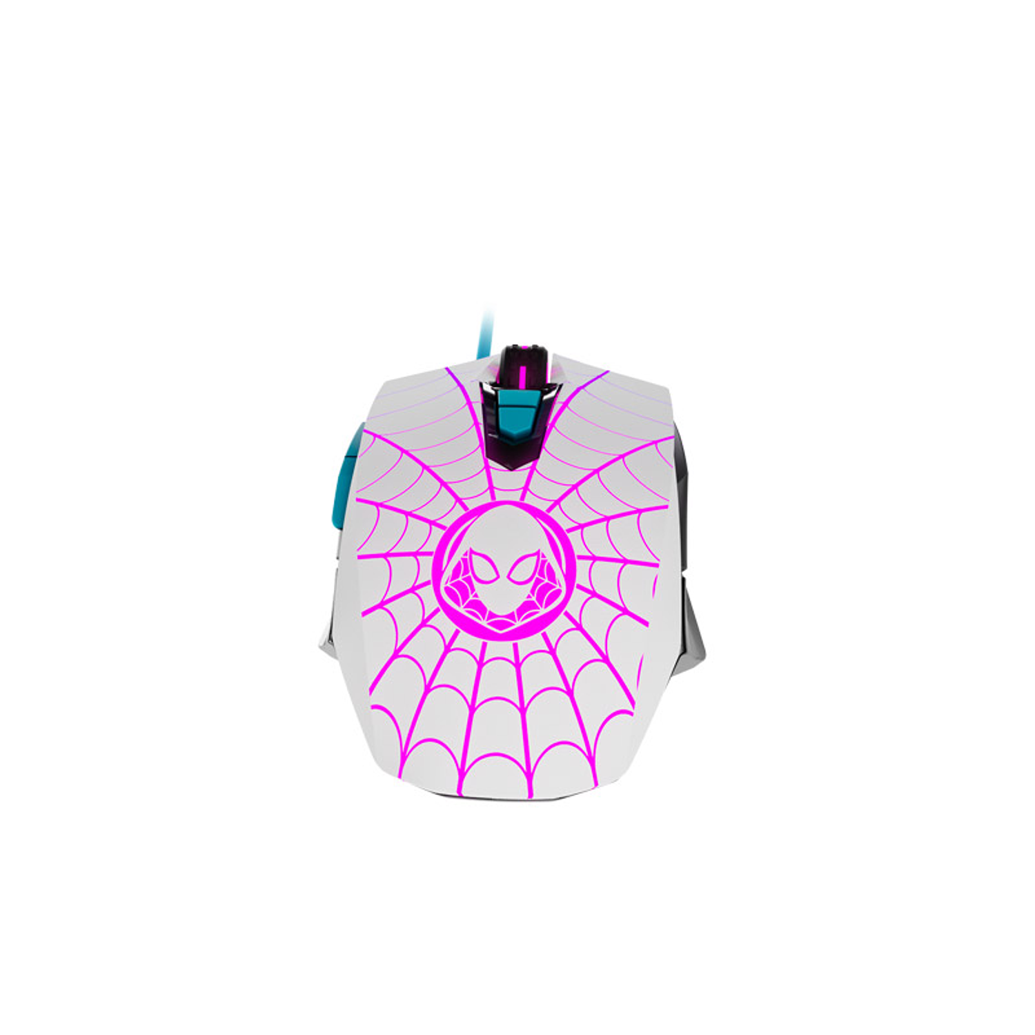 Xtech XTM-M520SG Marvel Spider-Gwen Mouse Gamer 2400DPI, USB, 7 Botones, Iluminación RGB, Diseño Exclusivo 3