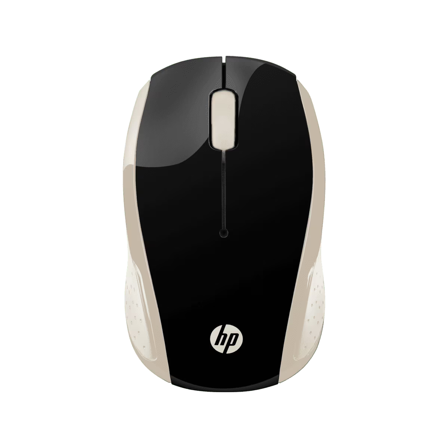 HP 200 Mouse Inalámbrico, Conexión 2.4GHz, Diseño Ergonómico y Portátil, Color Plateado 1