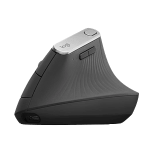 Logitech MX Vertical 4000 DPI Mouse Ergonómico Inalámbrico, USB-C, Bluetooth