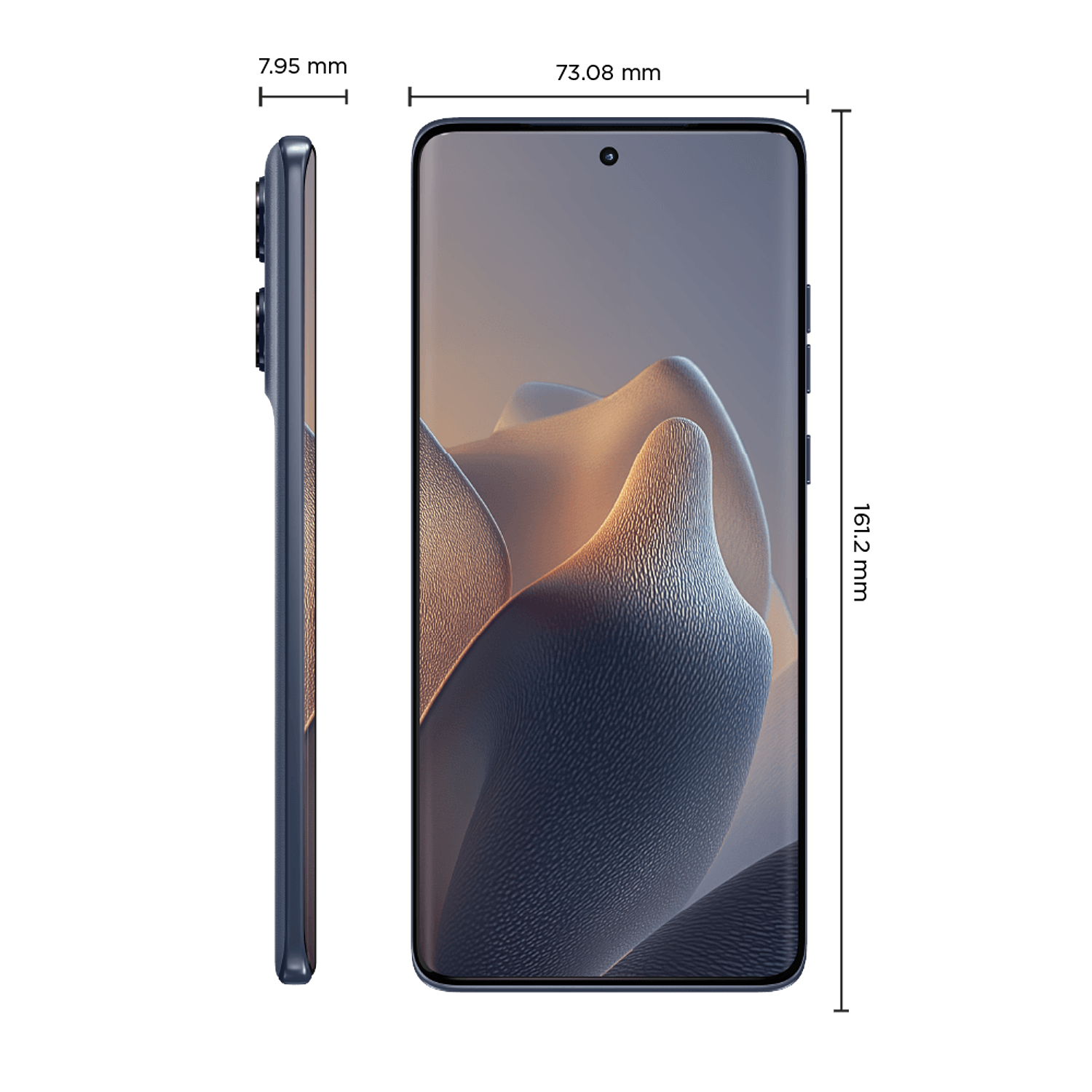 Motorola Moto Edge 60 Fusion Smartphone, 8GB RAM + 256GB, Color Azul 2