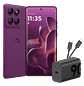 Motorola Edge 60 Pro 5G pOLED 6.7”, 12GB RAM, 512GB, 120Hz, Cámara 50MP, 6000mAh, Color Morado - Miniatura 2