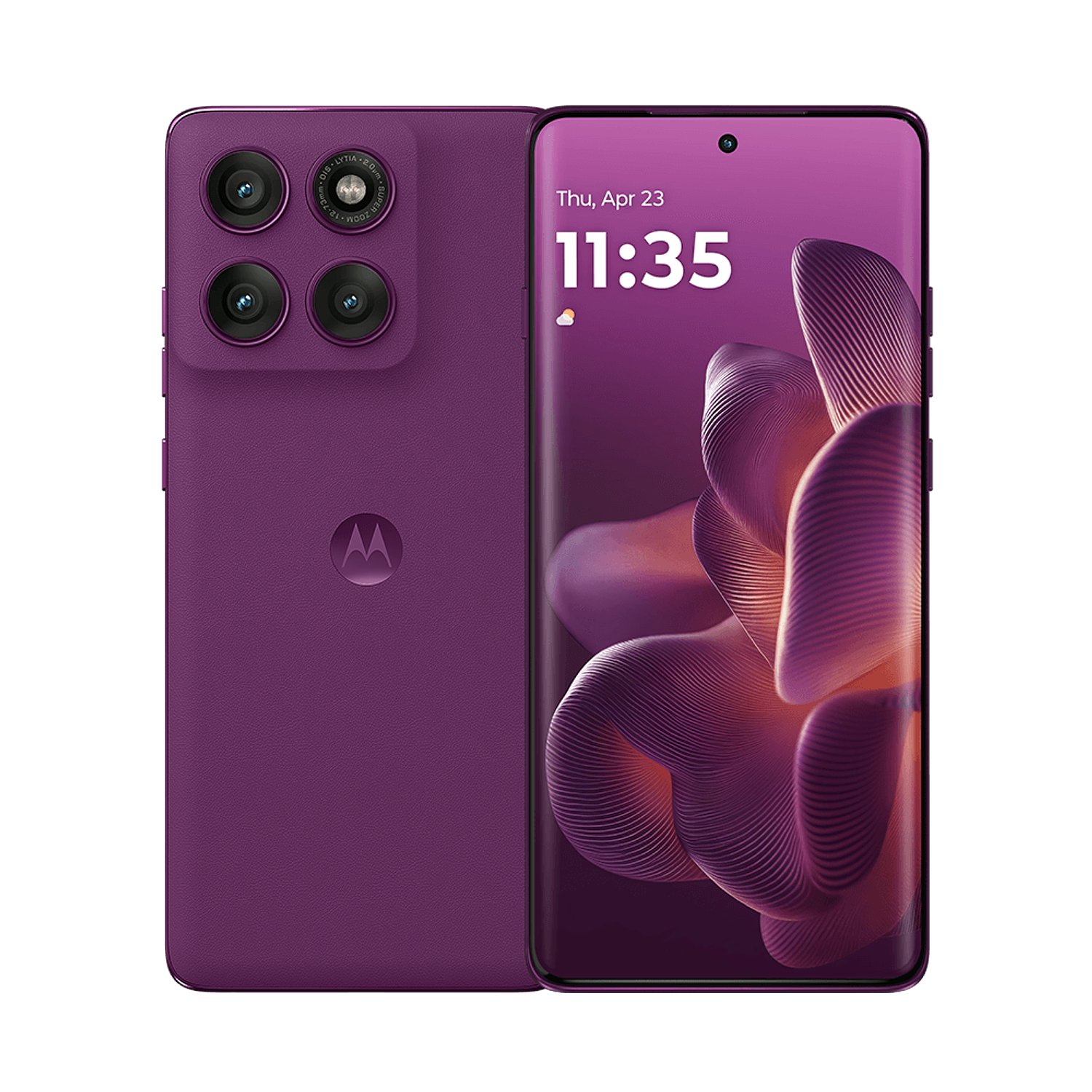 Motorola Edge 60 Pro 5G pOLED 6.7”, 12GB RAM, 512GB, 120Hz, Cámara 50MP, 6000mAh, Color Morado 1