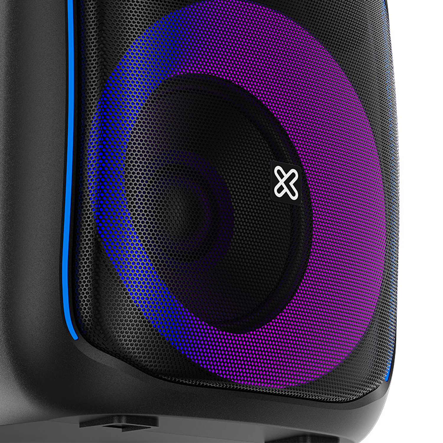 KlipXtreme KLS-655, BoomBlaster Parlante Portátil 1800W, Subwoofer 6.5”, Luces LED Dinámicas, Batería 7h, Función TWS 2